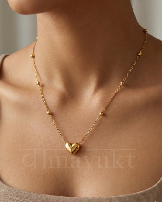 Stainless steel Heart necklace