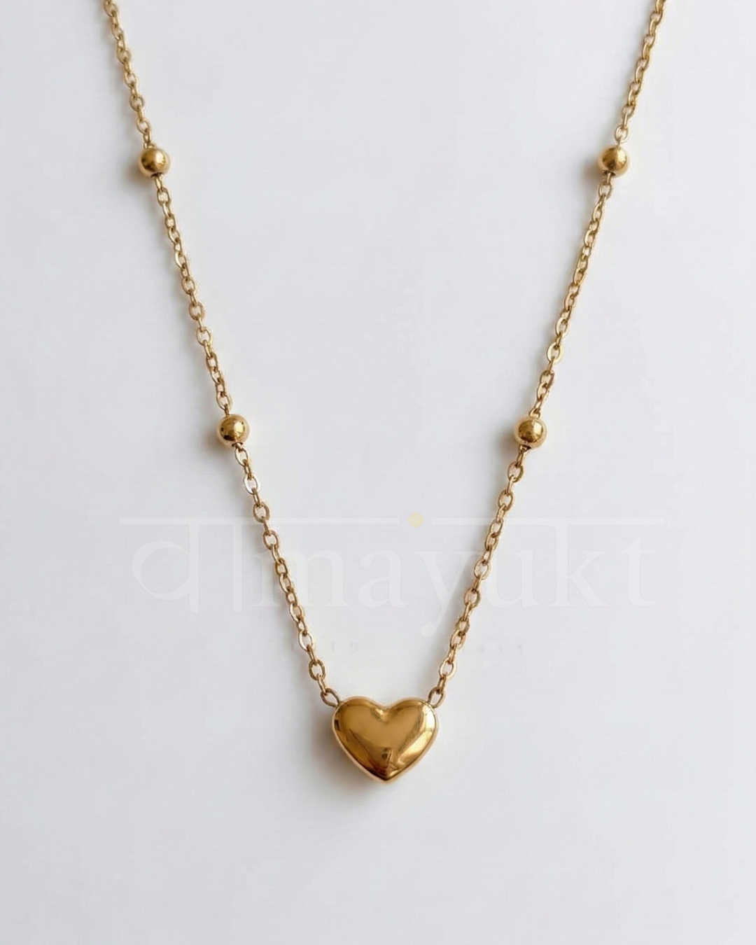 Stainless steel Heart necklace