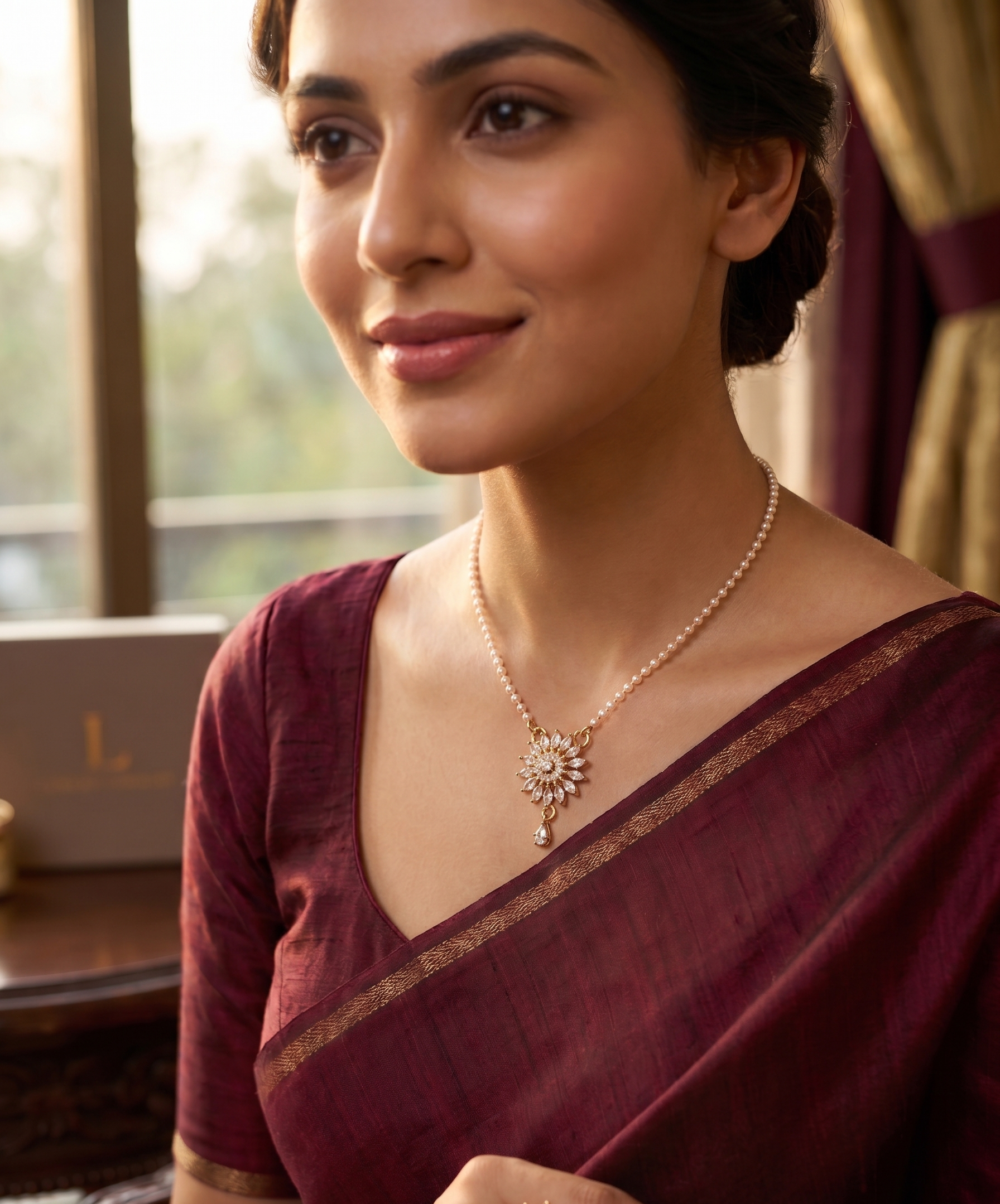 Tisha pearl necklace