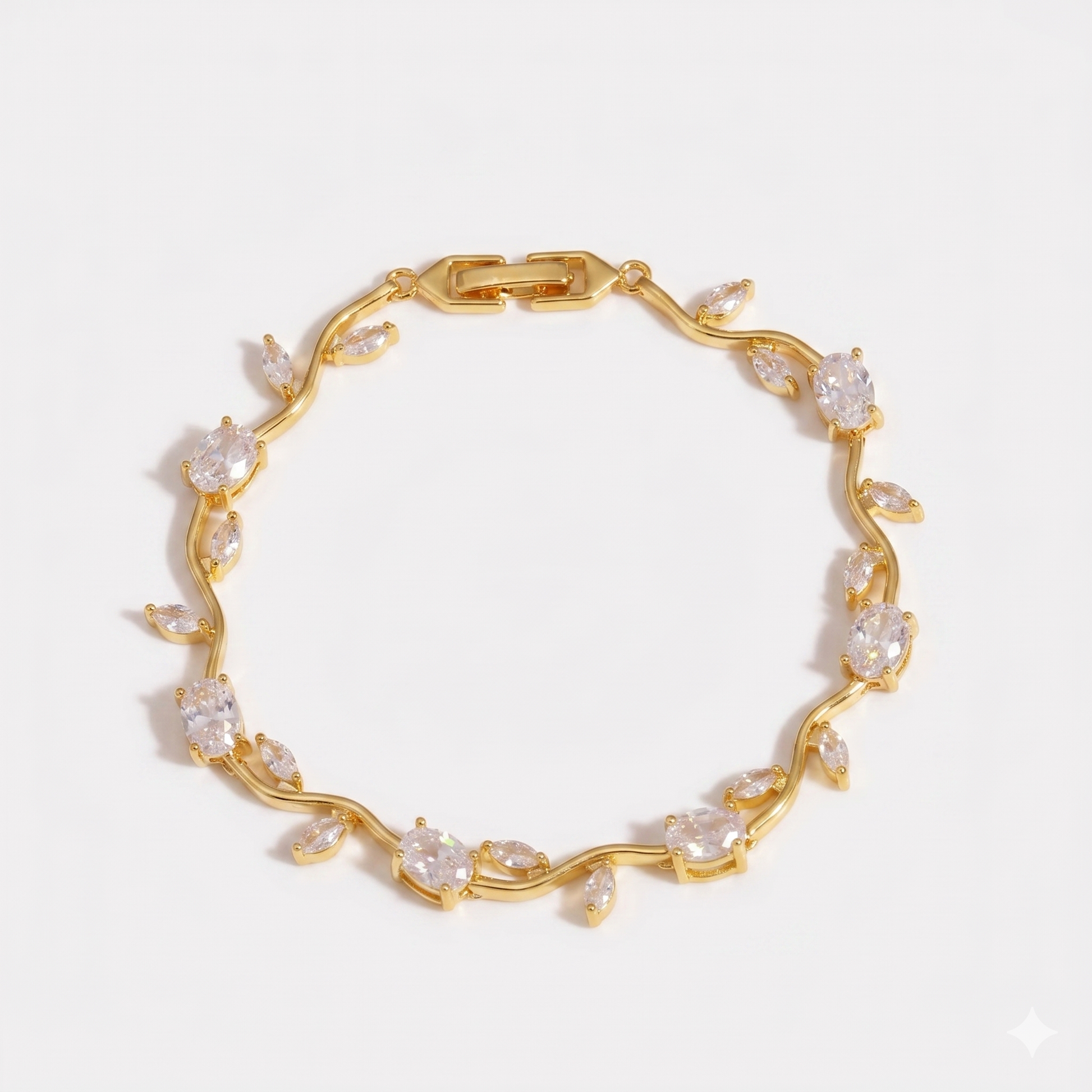 Tulip bracelate white