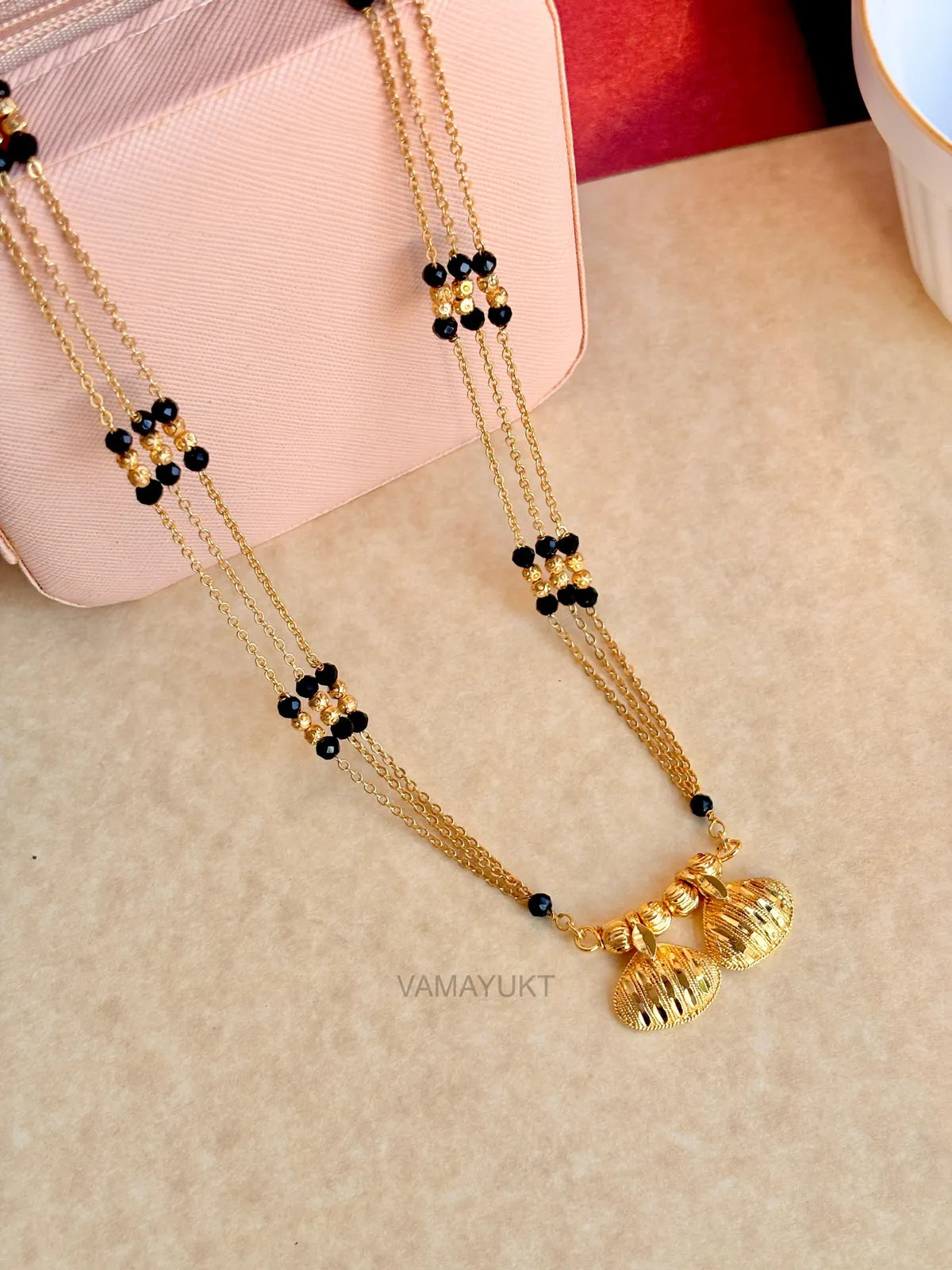 Premium 3-Piece Mangalsutra Combo – Vaidehi, Avni &amp; Elite