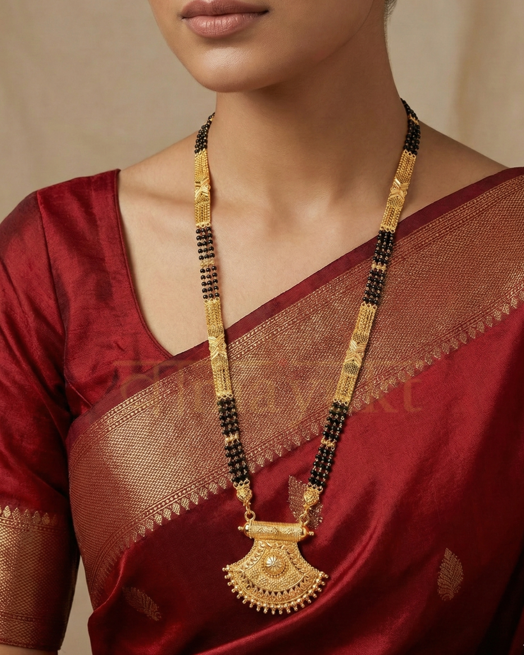 Vamayukt's 28 inch long mangalsutra
