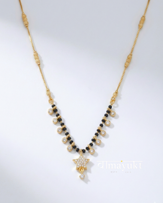 Vamayukt starry sparkle mangalsutra