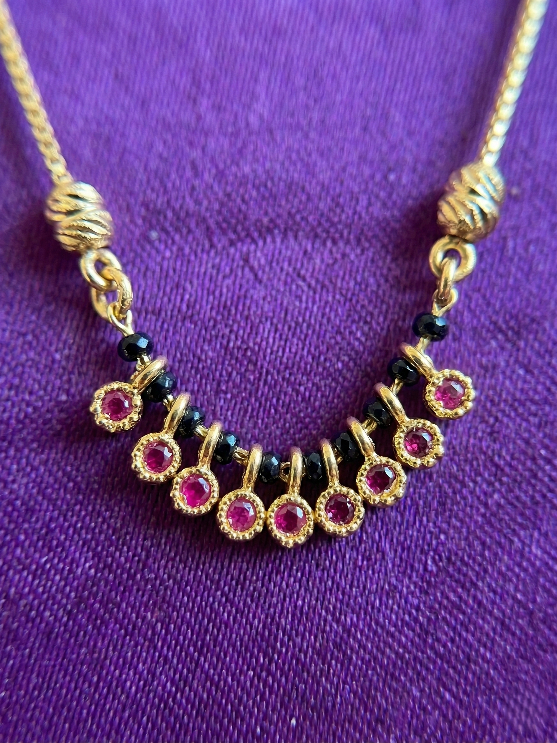 Vamika demifine mangalsutra