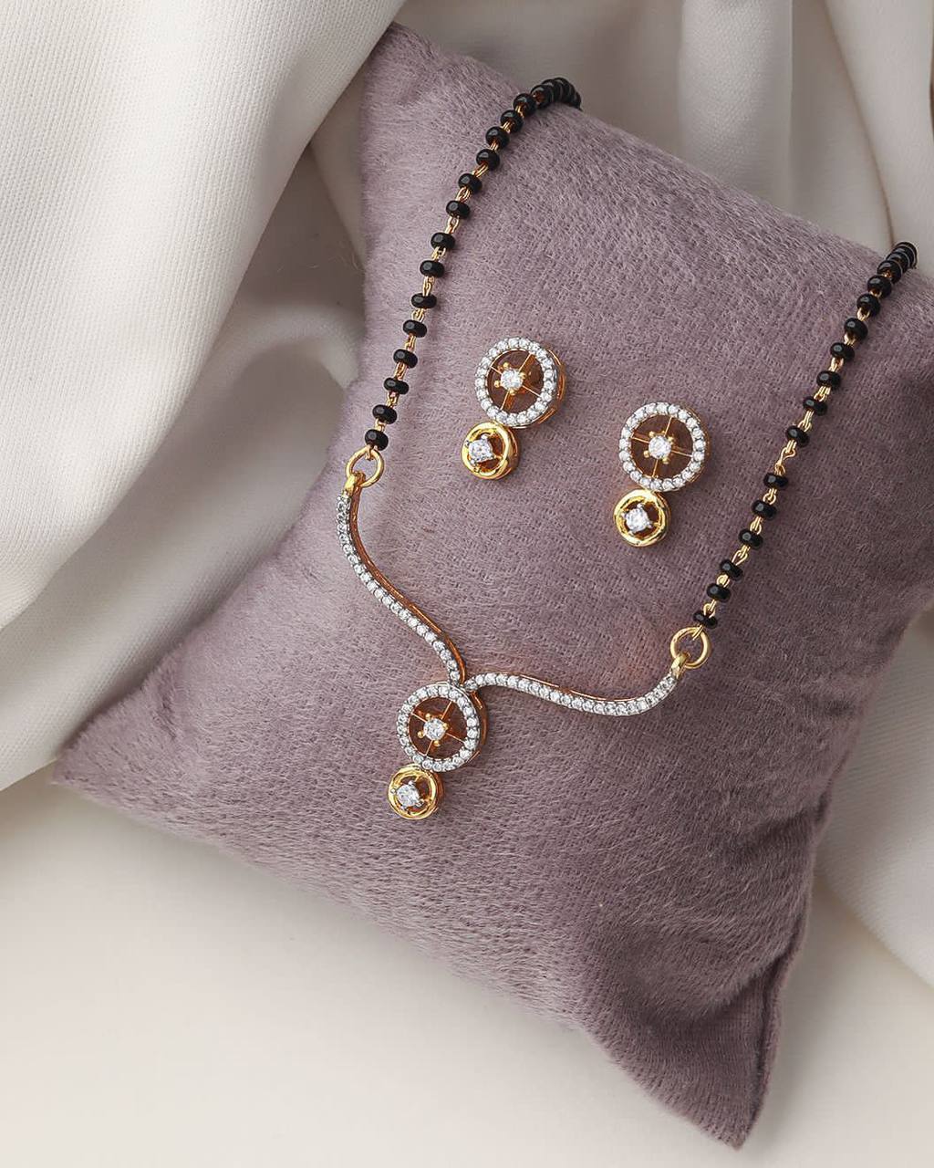 Vanee mangalsutra set 18 inch