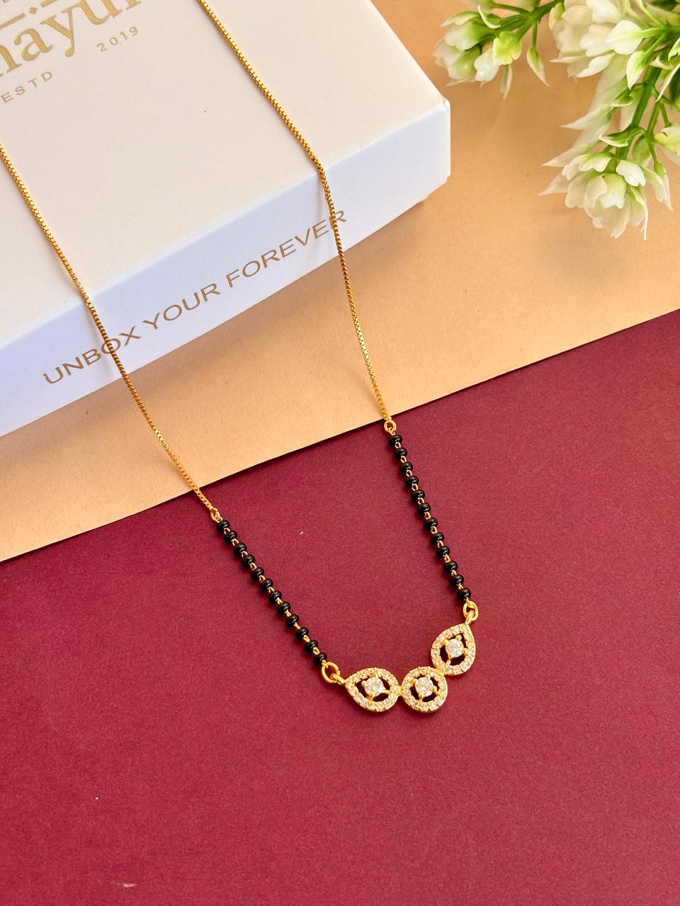 Veluna thickchain modern mangalsutra