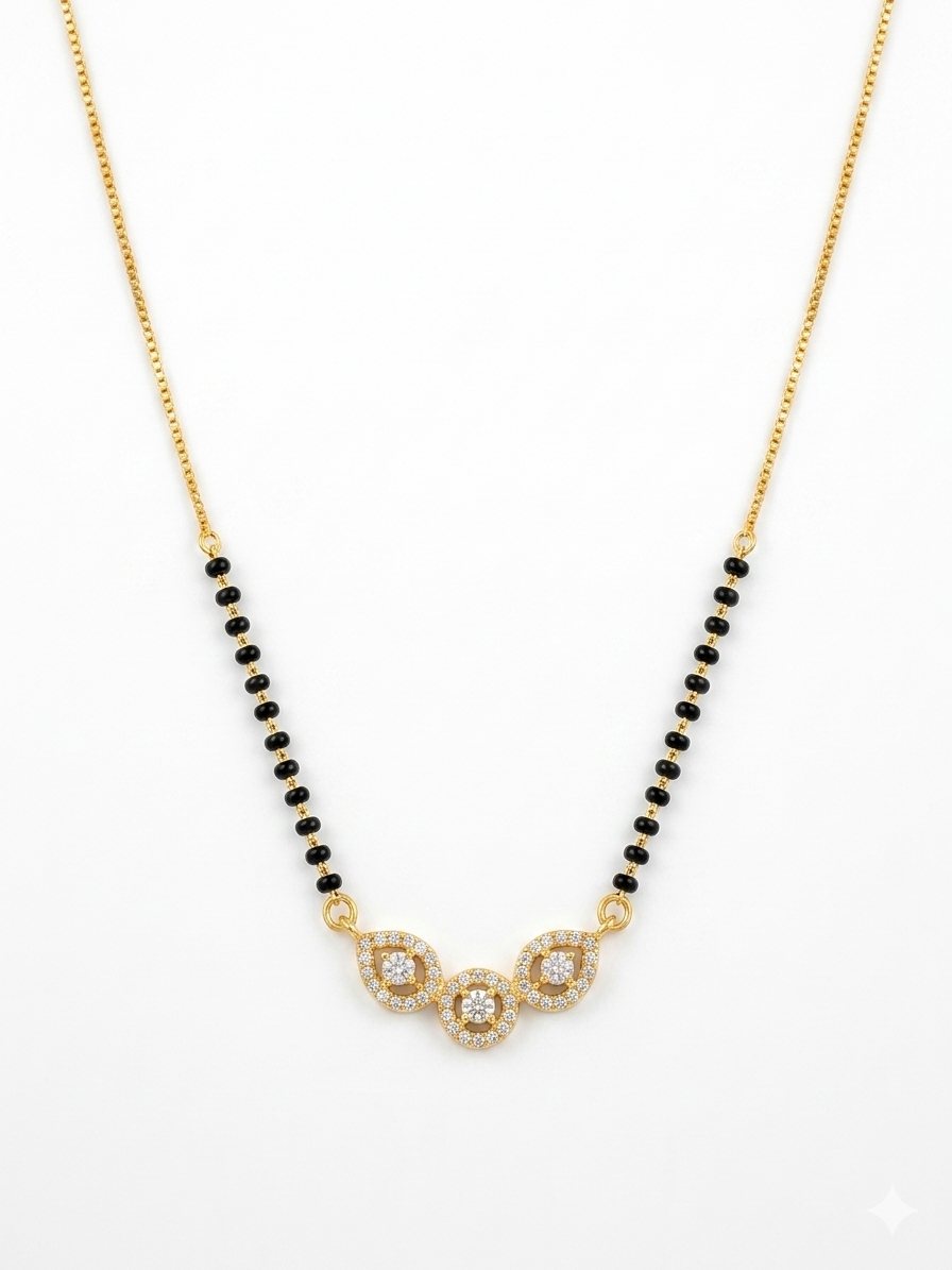 Veluna thickchain modern mangalsutra