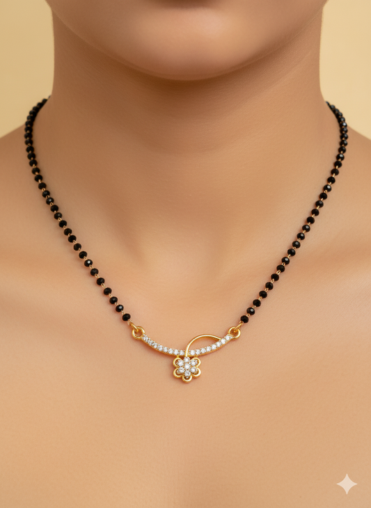 Vrishti elegant mangalsutra 18in