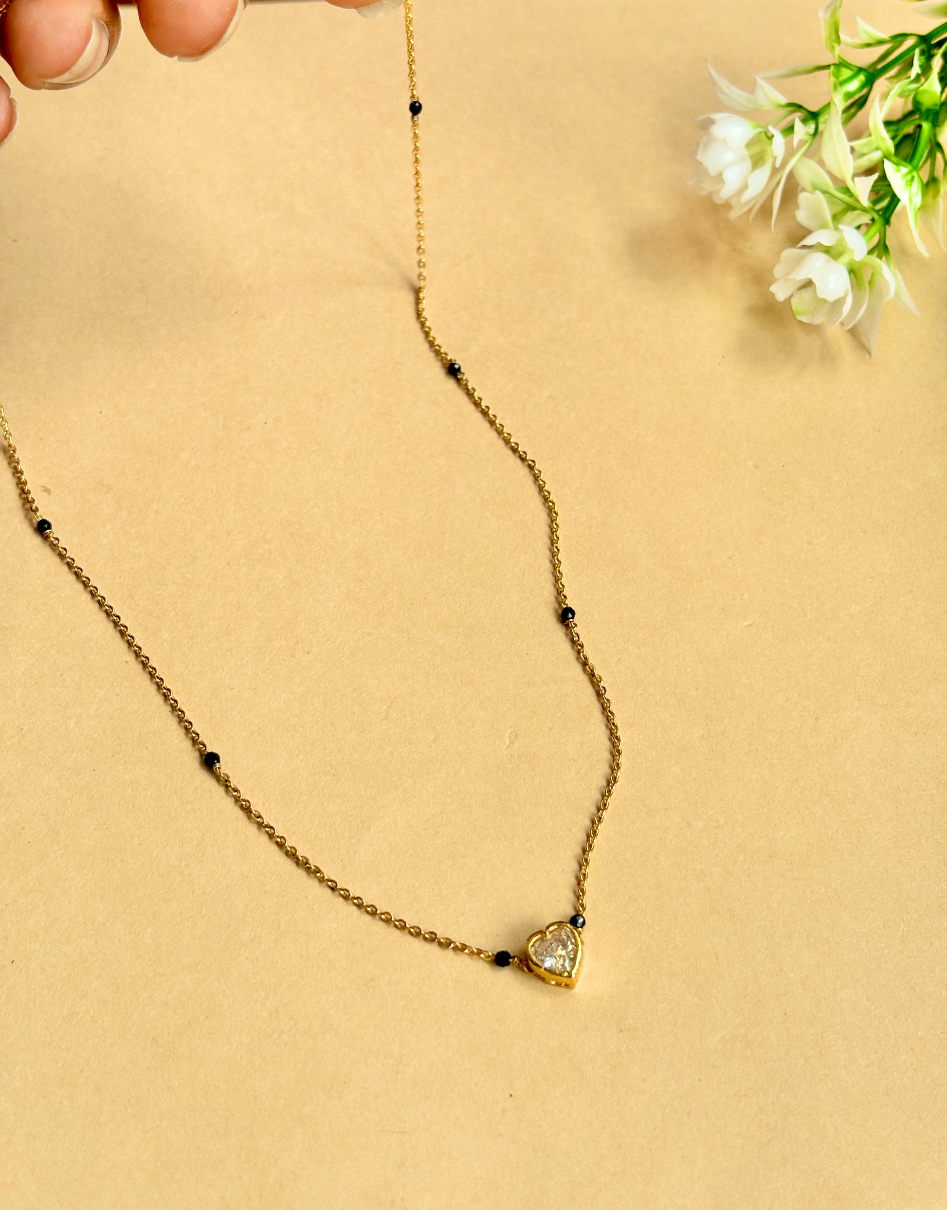 Zina Heart  modern Mangalsutra