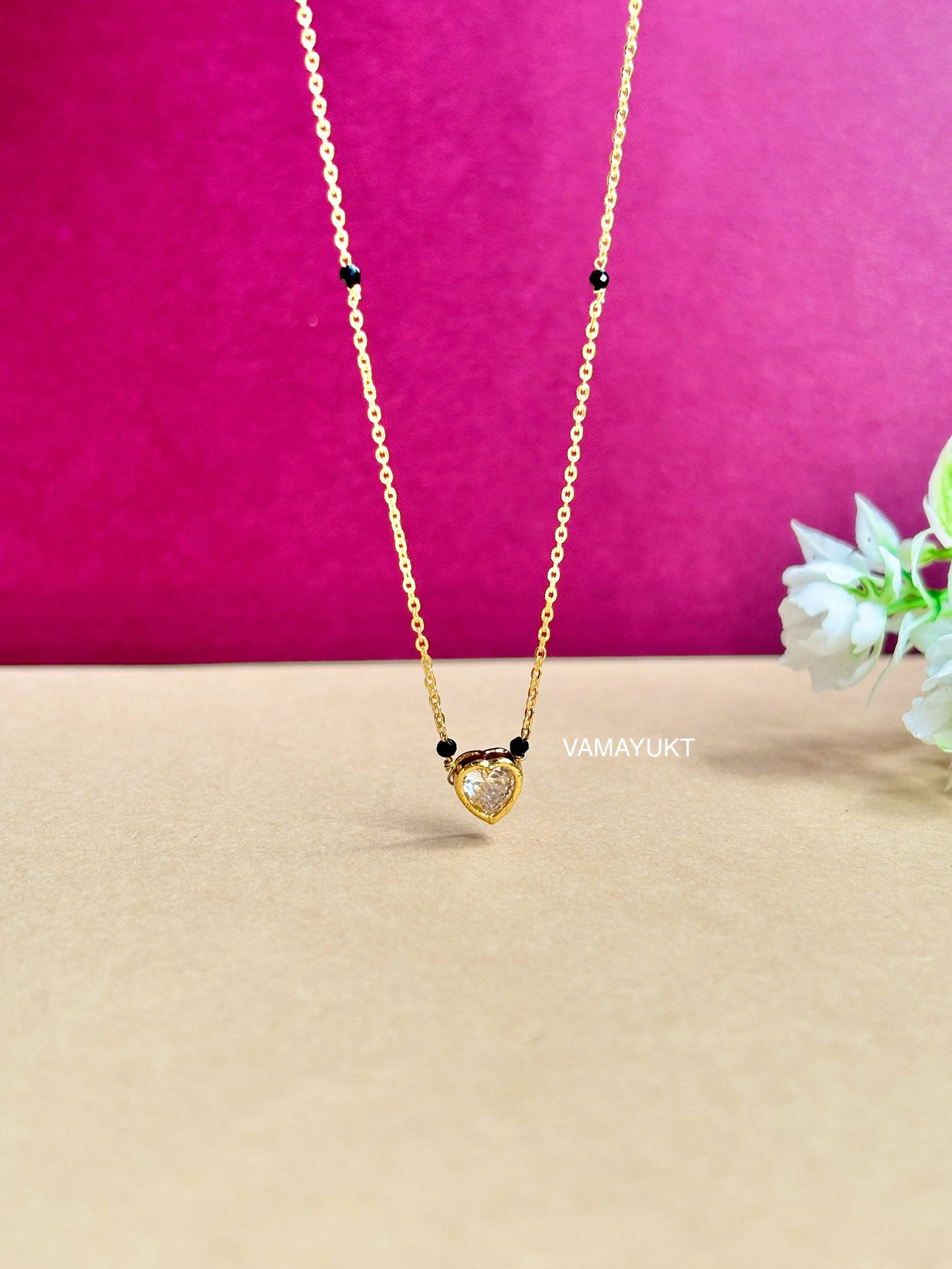 Zina Heart  modern Mangalsutra