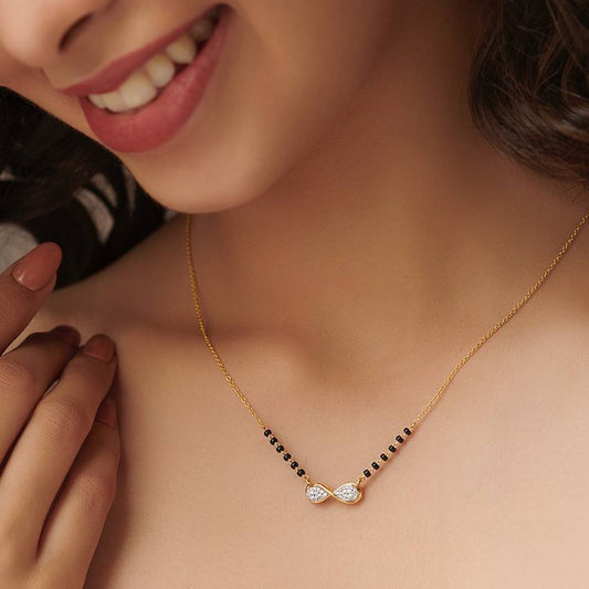 Combo Set of Infinity Love & Kaya modern Mangalsutra