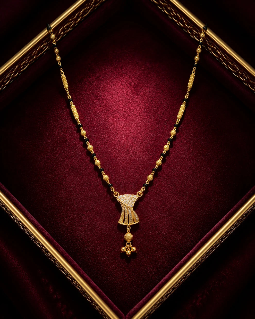 Vaidehi Mangalsutra + Avni Minimal + Elite V4 Mangalsutra Combo Set