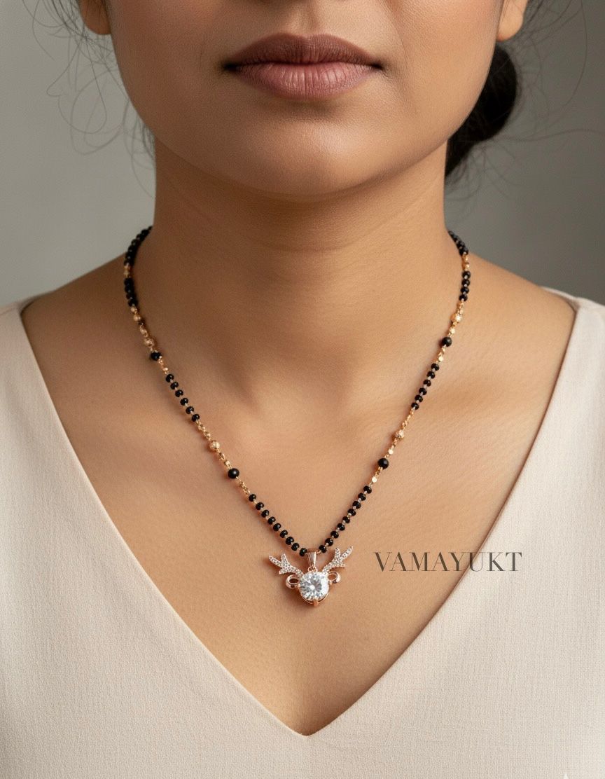 Hope  mangalsutra rosegold
