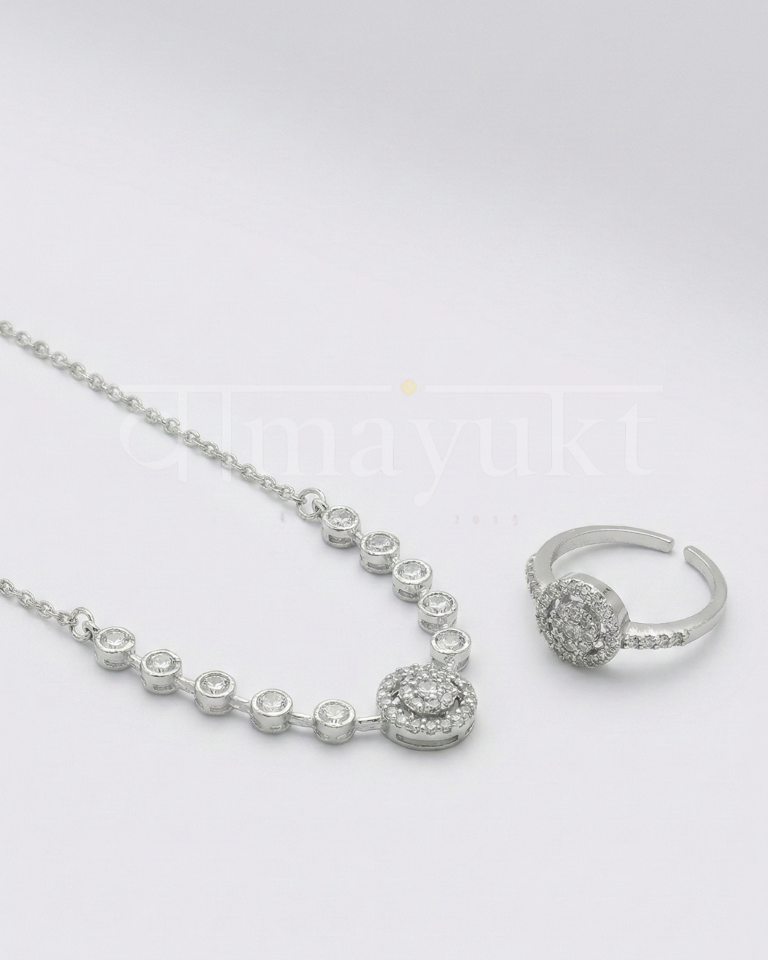Combo Set of Dear Pendant Chain With Ring