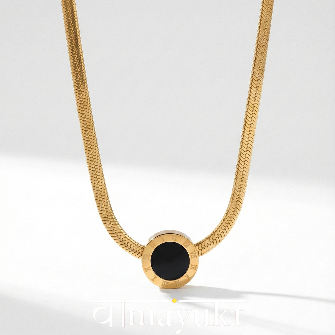 Roman Snake chain Necklace