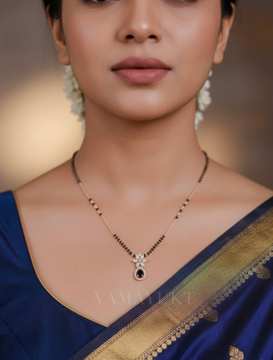 Amaya black modern mangalsutra