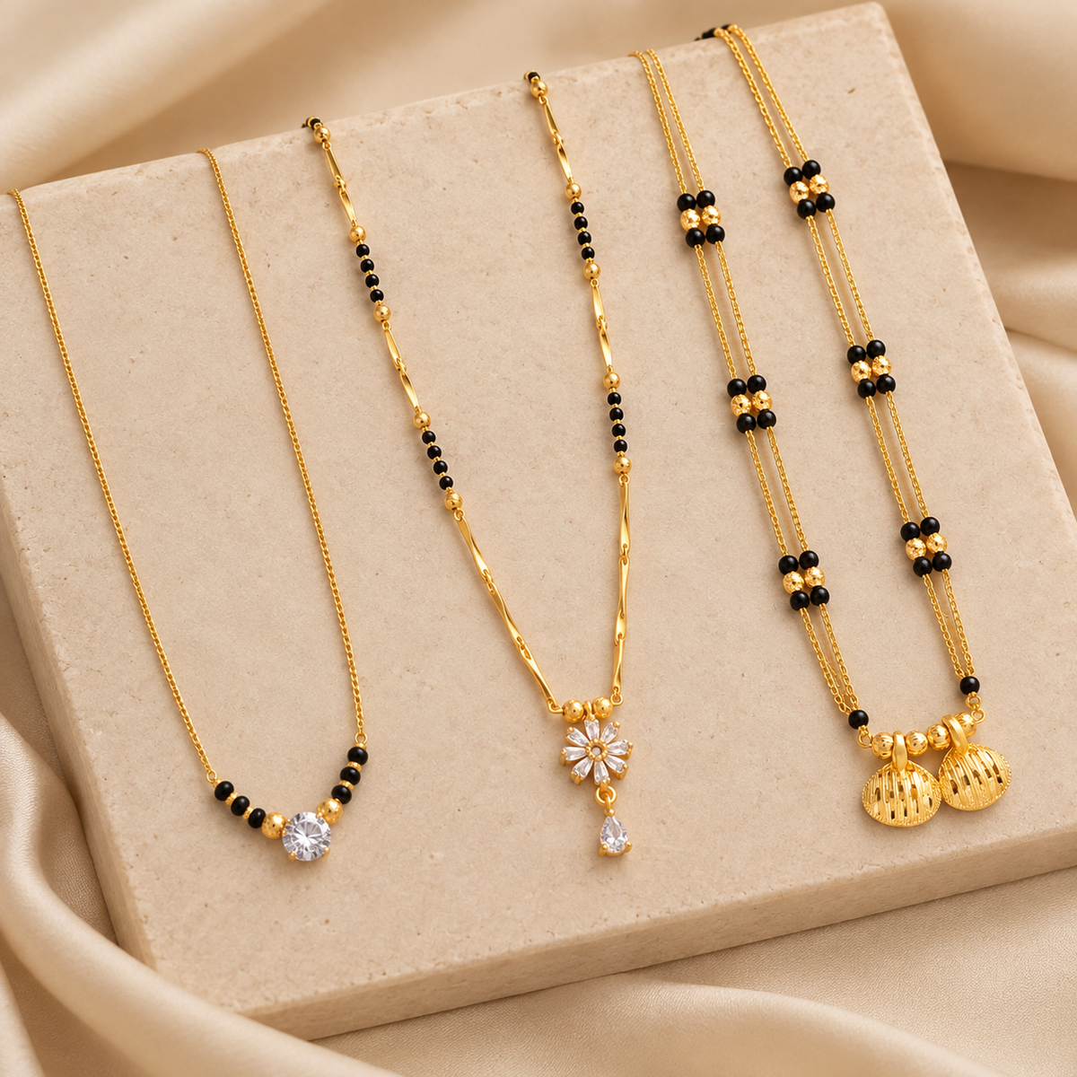 Elegant Modern Gold Mangalsutra Collection| Avni Minimal ,Elite V4 and Vati Mangalsutra