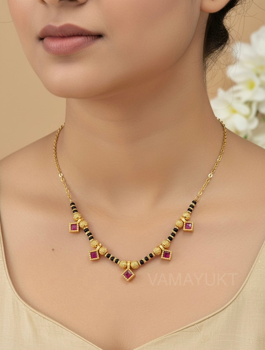 Rubykara Minimal Mangalsutra 17 inch
