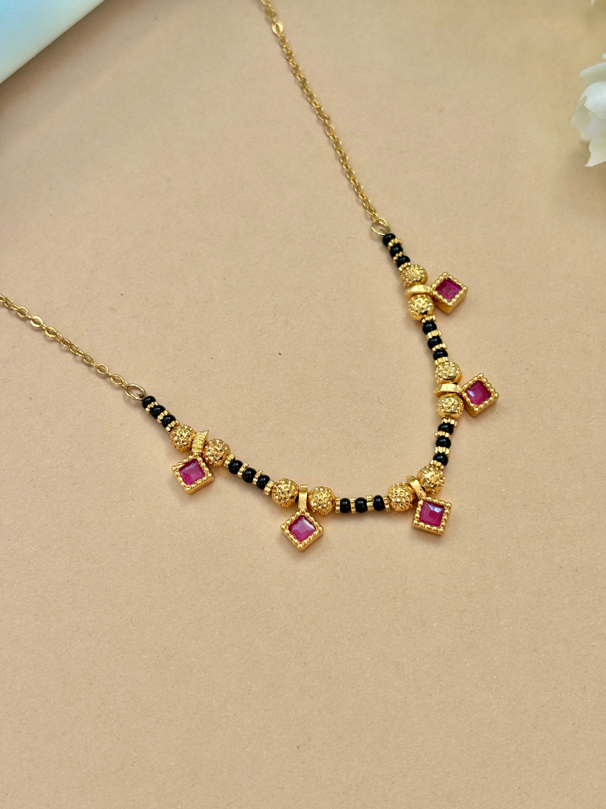 Rubykara Minimal Mangalsutra 17 inch