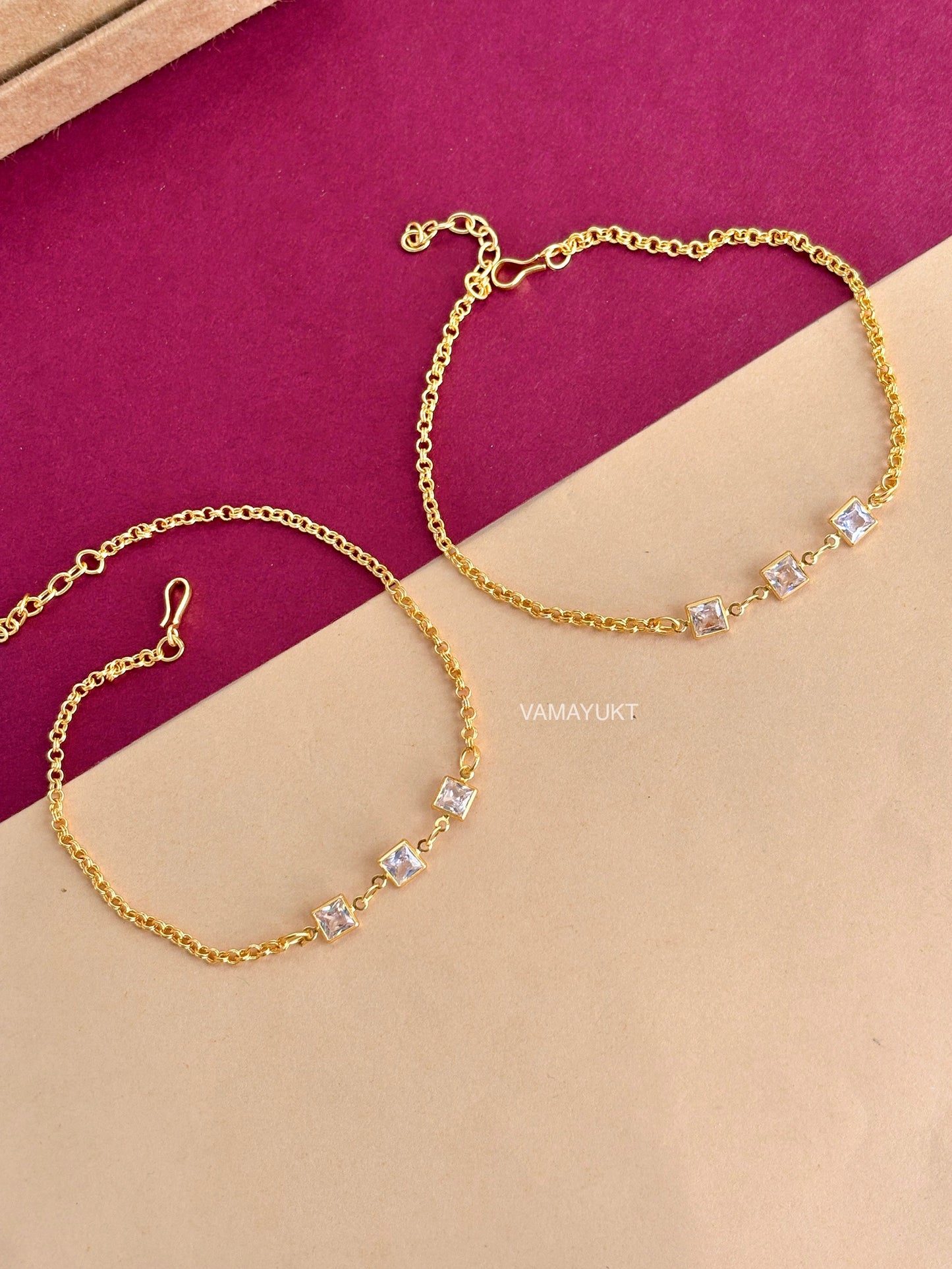Nupura A.D anklet dn2 square