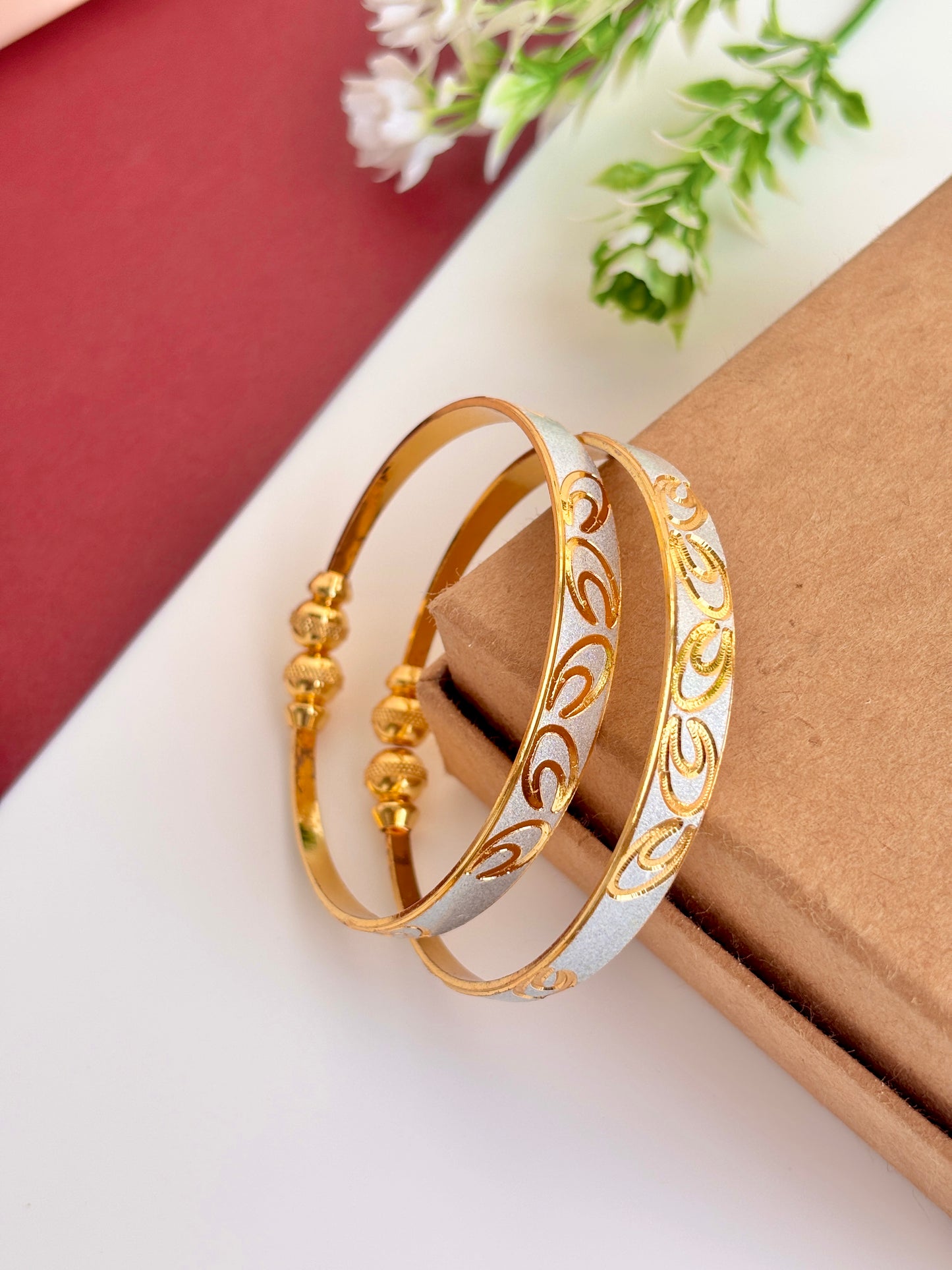 Aarya dailywear bangles kada set of 2