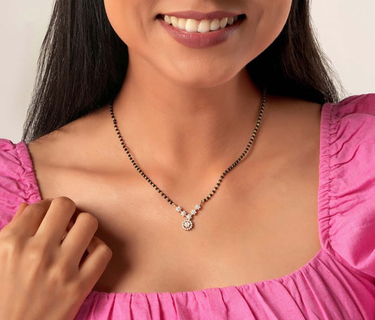 sumi diamond mangalsutra