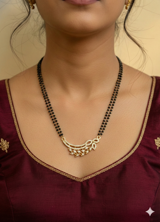 Forever Love A.D 18(2 Strand) mangalsutra set