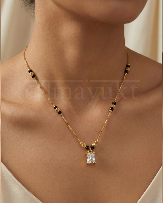 Kia emerald modern mangalsutra