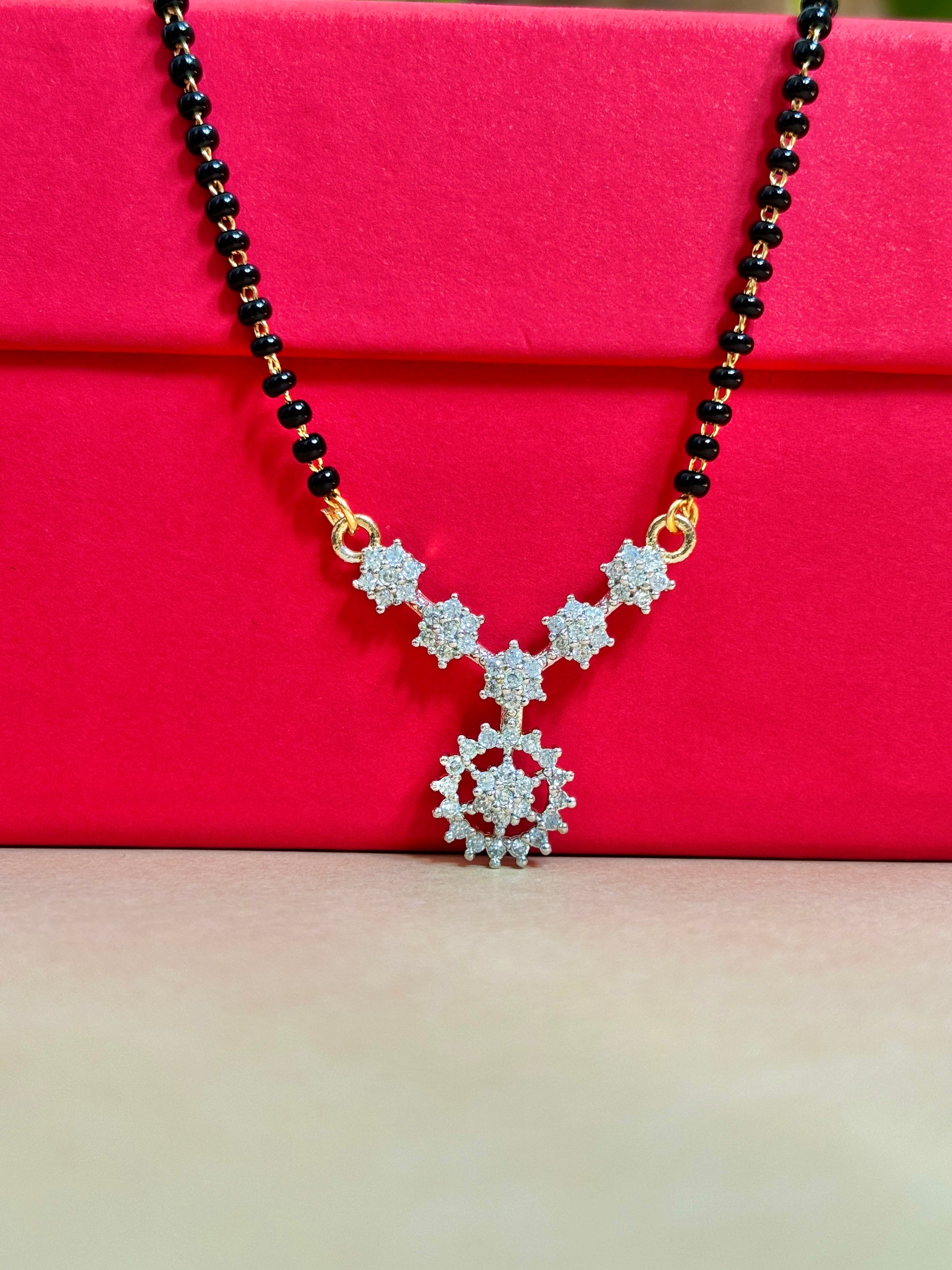 sumi diamond mangalsutra