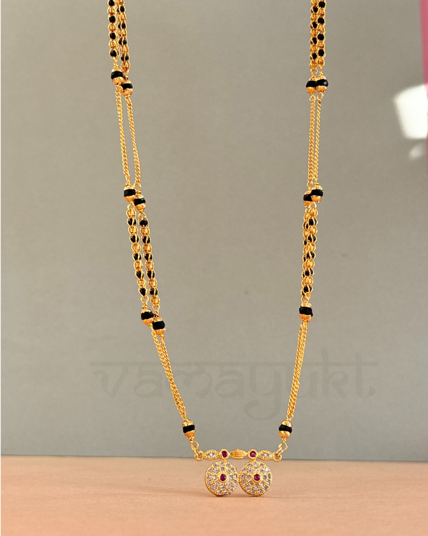 Urmi vati gold modern mangalsutra